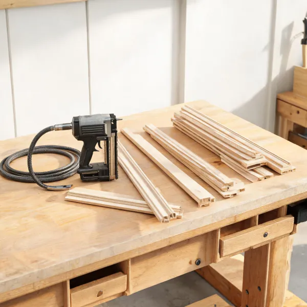 Finish nailer for trim work