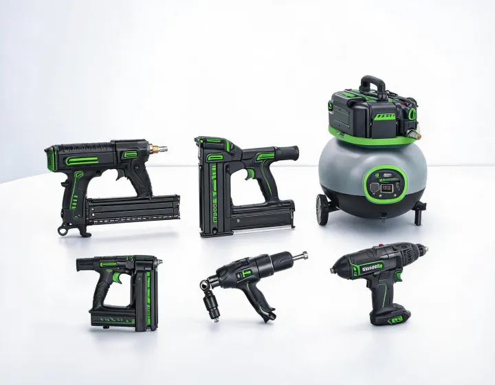 Bostitch tool catalog with nailers compressors and hand tools